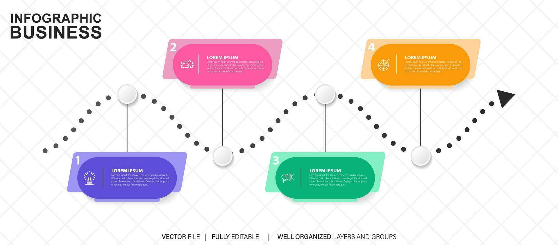 conjunto de infografía elementos datos visualización vector diseño modelo. lata ser usado para pasos, opciones, negocio proceso, flujo de trabajo, diagrama, diagrama de flujo concepto, línea de tiempo, márketing iconos, informacion gráficos.