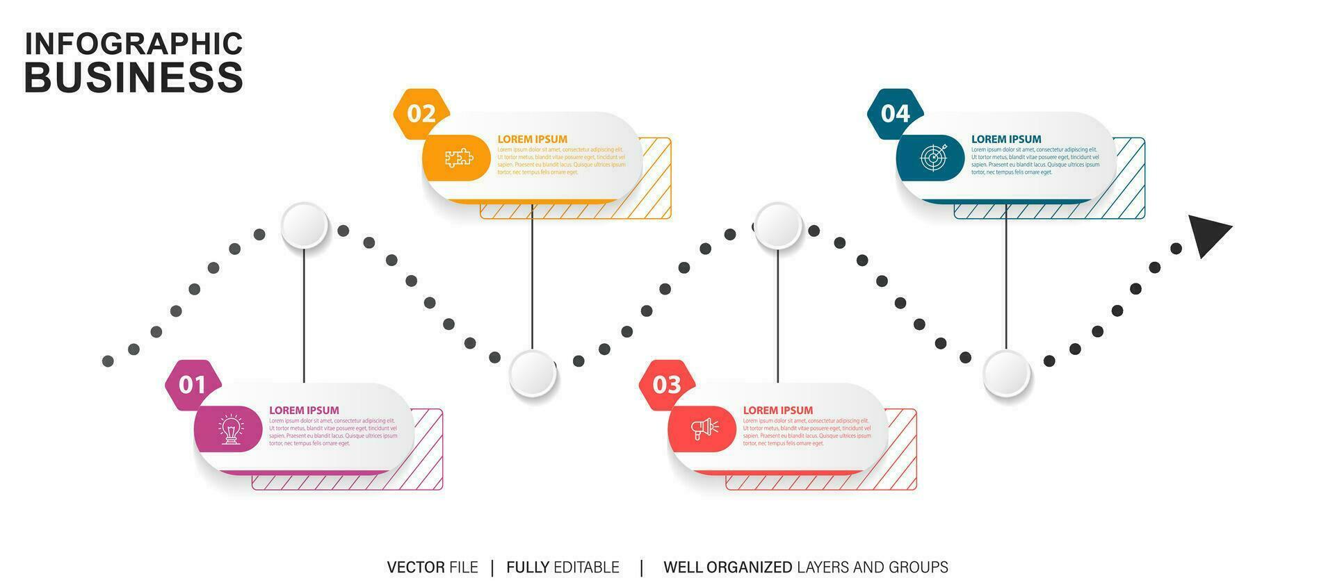 Set of infographic elements data visualization vector design template. Can be used for steps, options, business process, workflow, diagram, flowchart concept, timeline, marketing icons, info graphics.