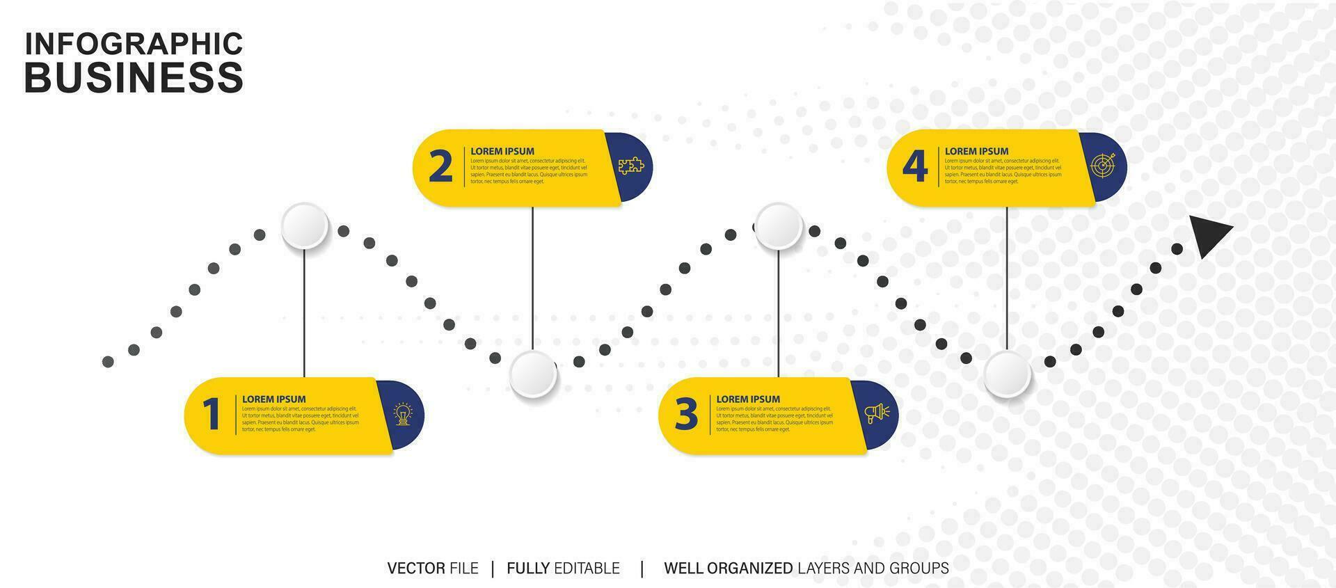 Best infographic templates. Presentation slides set. Circle diagrams, timelines, light bulb, puzzle brain head, brush stroke banners. Medicine, education, ecology, business infographics. vector