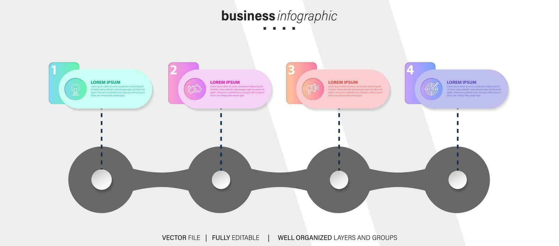 Abstract white, gray presentation slides. Modern brochure cover design. Fancy info banner frame. Creative infographic elements set. Urban city font. Vector title sheet model. Ad flyer style template