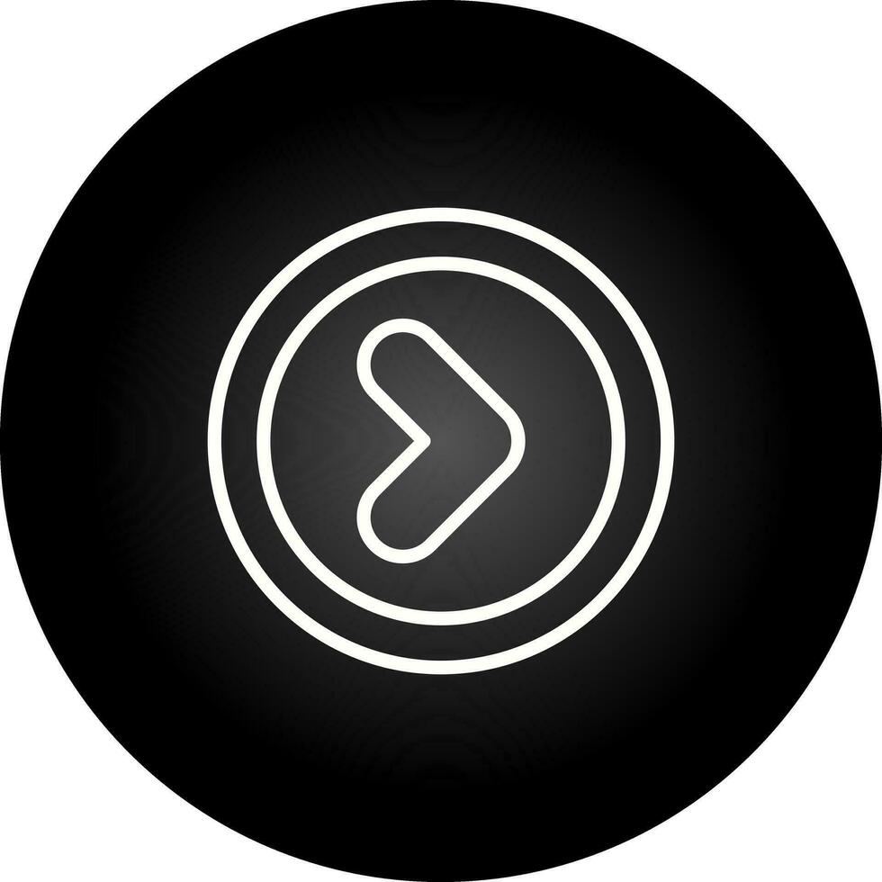 Angle Right Vector Icon