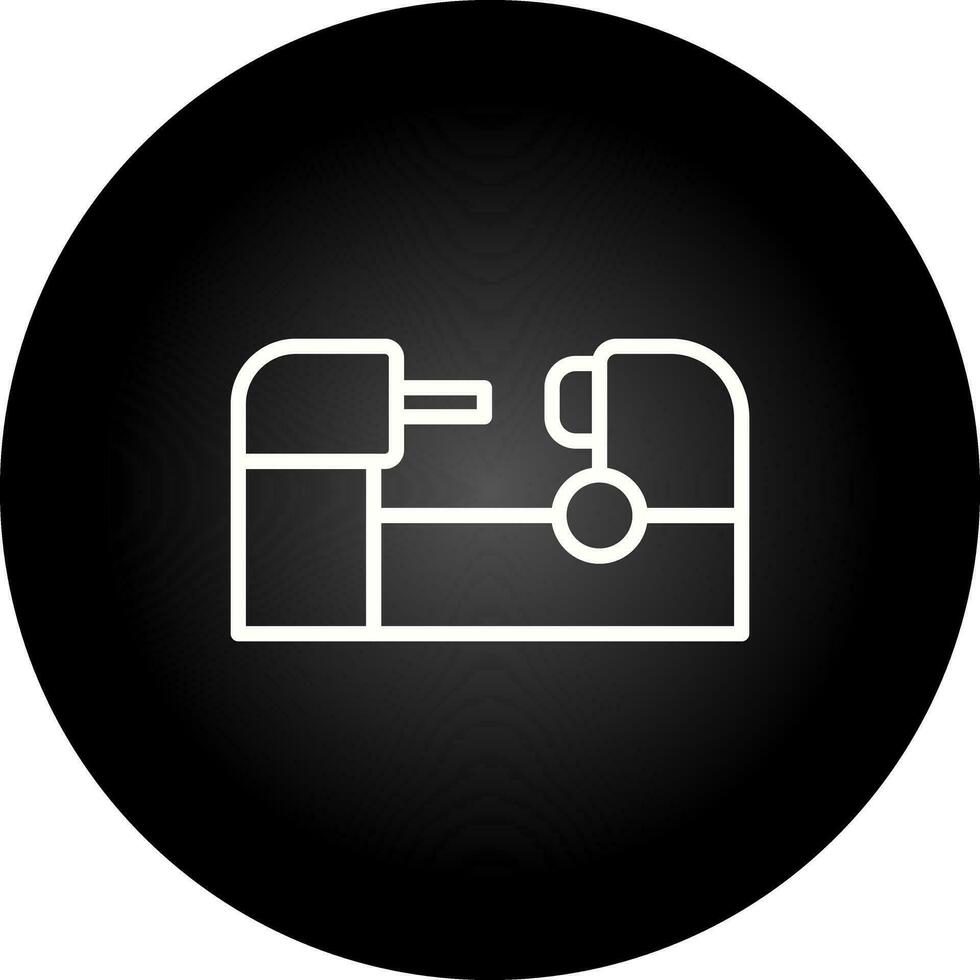 Lathe Vector Icon