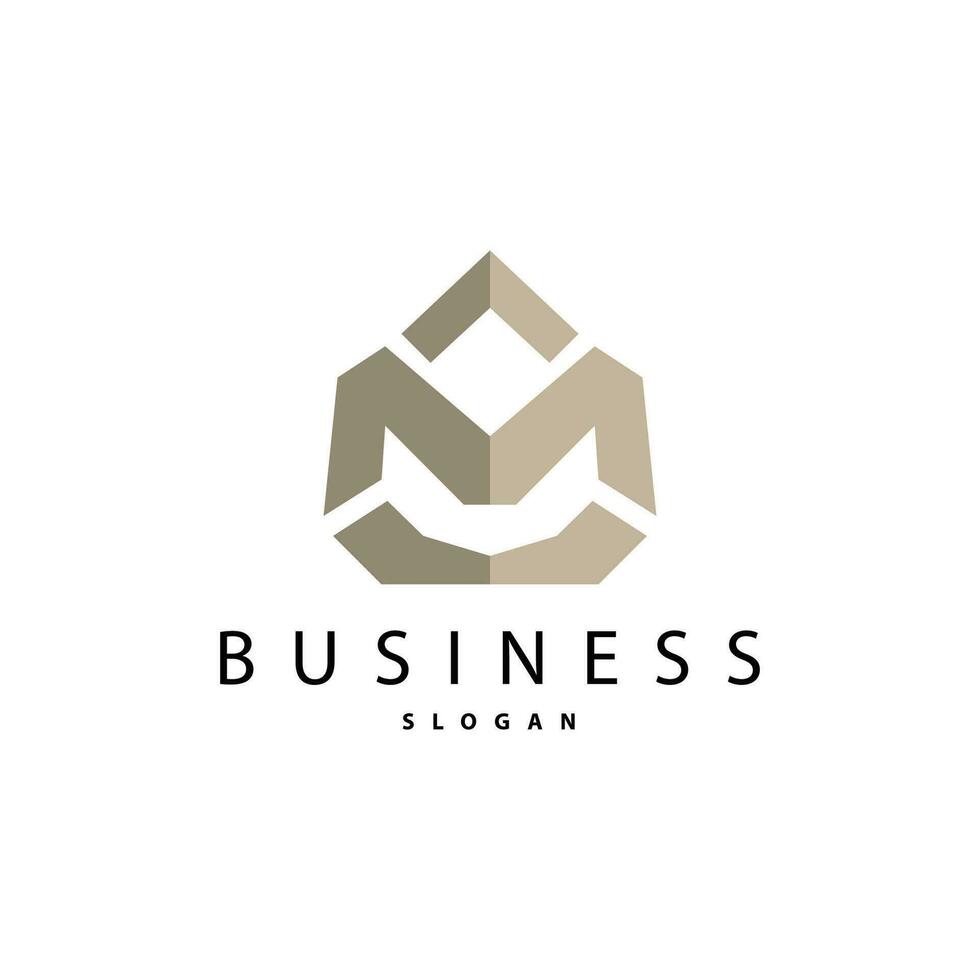 Minimal Initial AM Letter Logo, Modern And Luxury Icon Vector Template Element