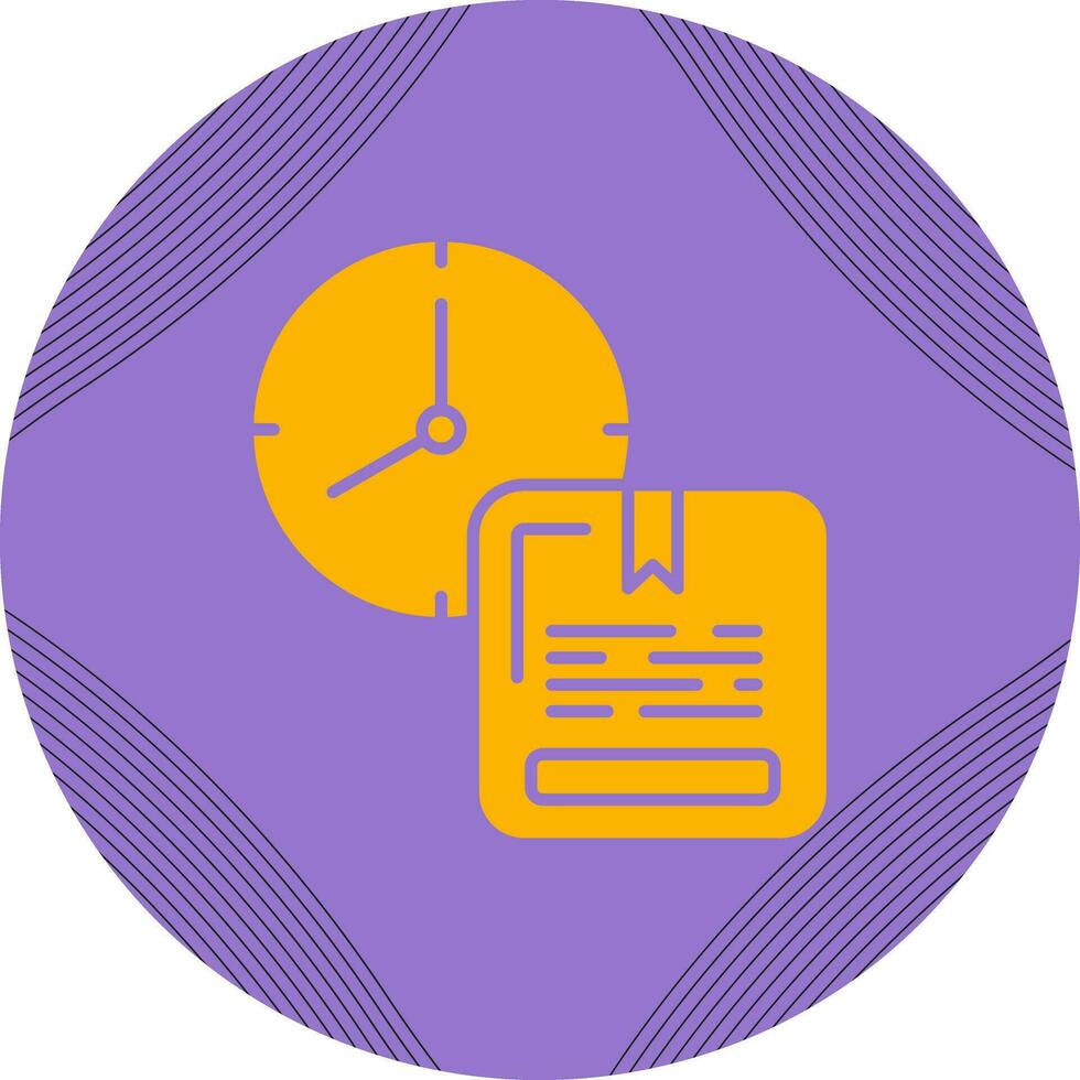 On Time Delivery Vector Icon