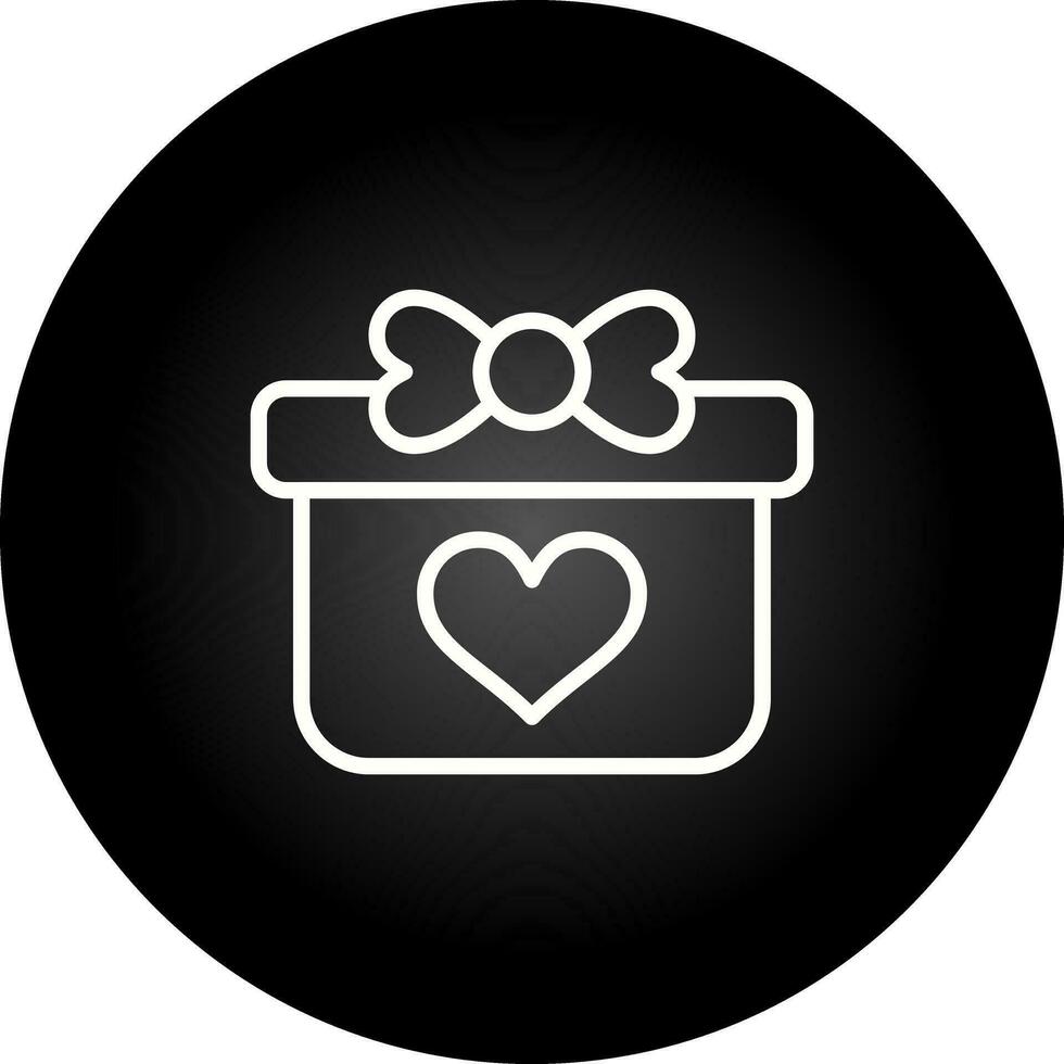 icono de vector de regalo