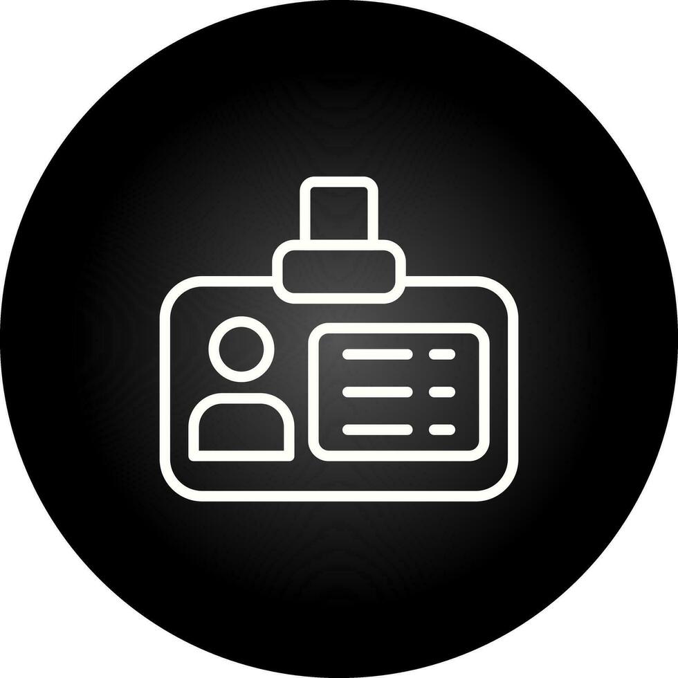 Id Card Vector Icon
