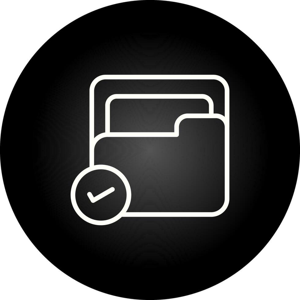 Accept Document Vector Icon