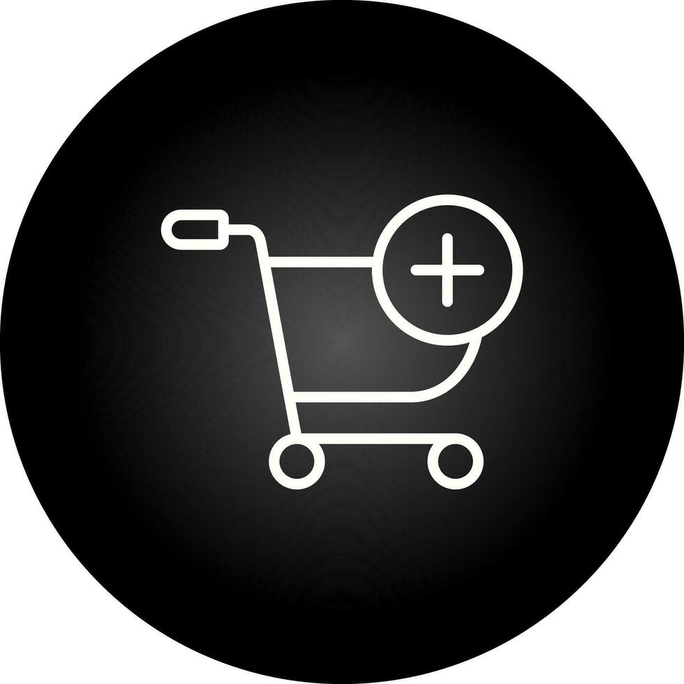 Shoping Cart Add Vector Icon
