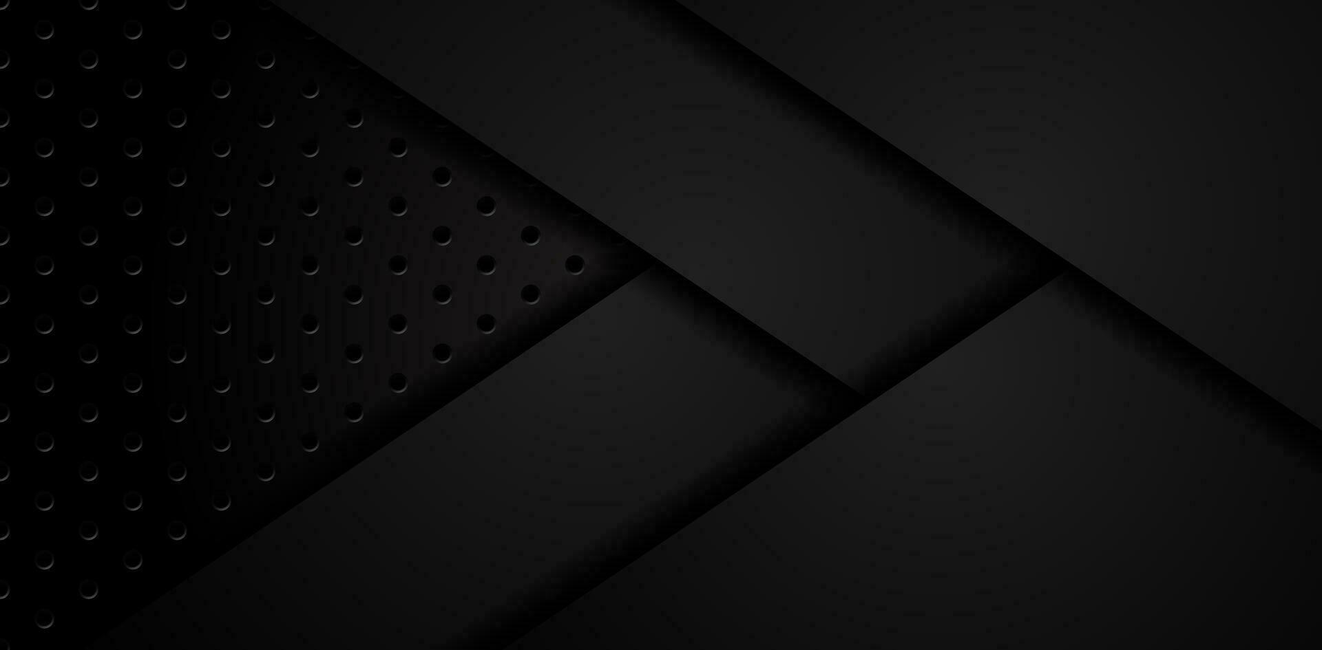 metal iron black sheet arrow overlap on metallic honeycomb steel mesh template background modern design premium vector illustration