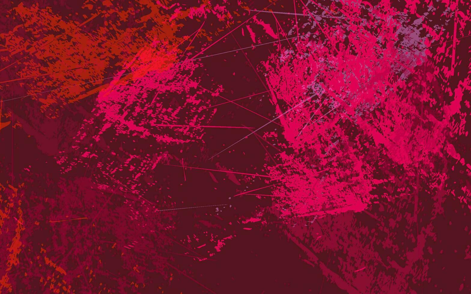 Resumen grunge textura splash pintura color rojo fondo vector