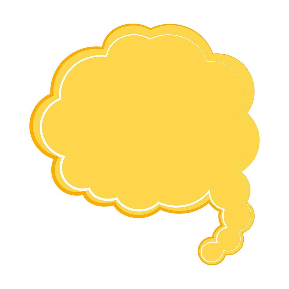 Speech  bubble  icon. Flat  design. Isolated white background vector