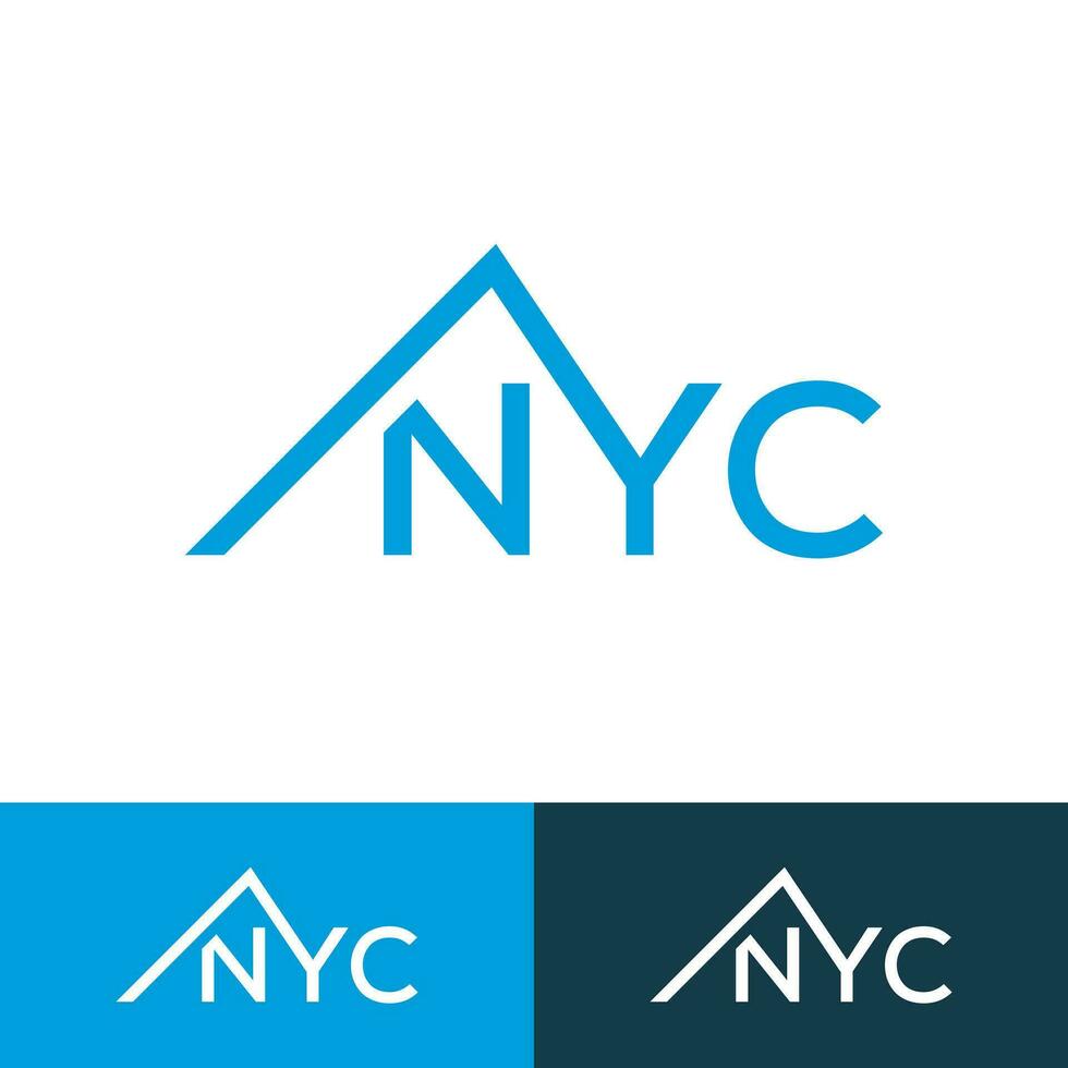 NYC Logo Design Creative Modern Symbol Icon vector