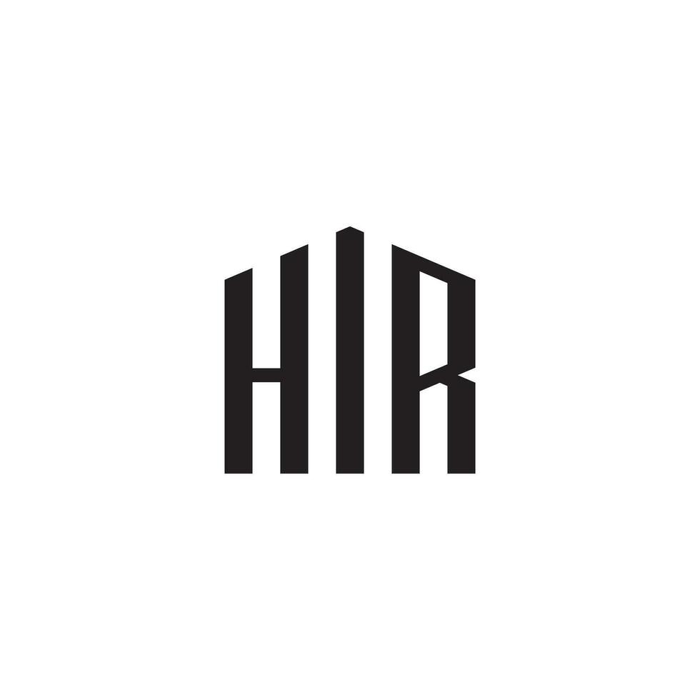 HR Real estate logo vector
