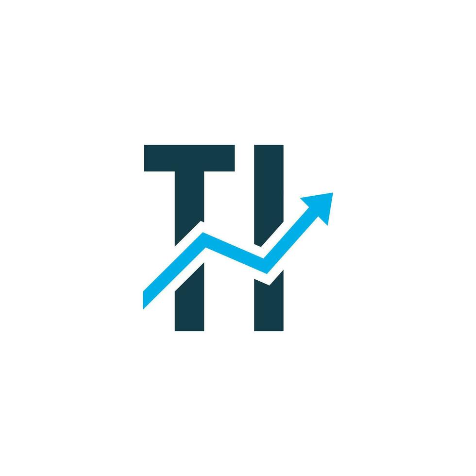 TI logo DEsign template vector