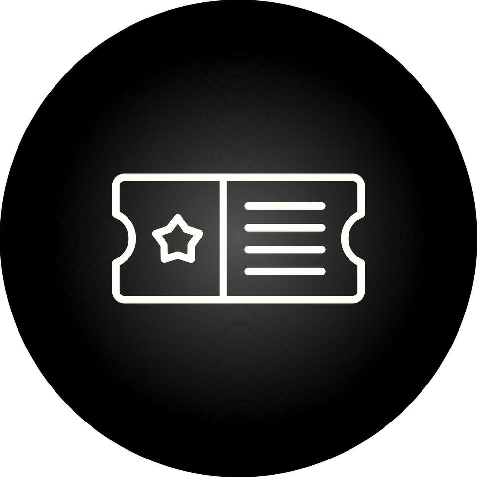 Ticket Vector Icon