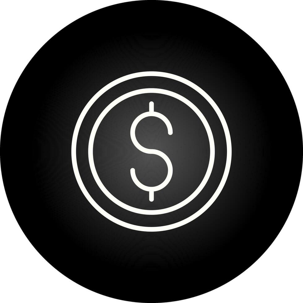 Usd Circle Vector Icon