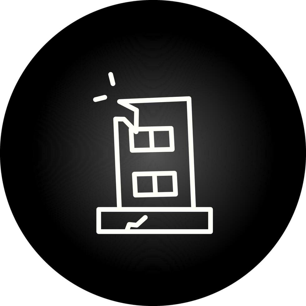 Facility Damage Vector Icon