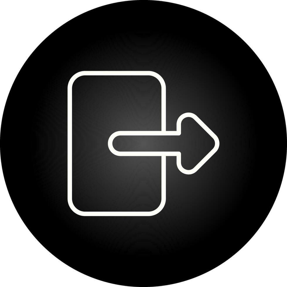 Exit Vector Icon