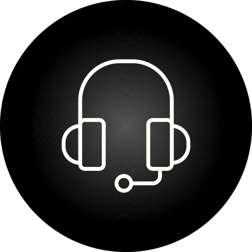 Headset Vector Icon