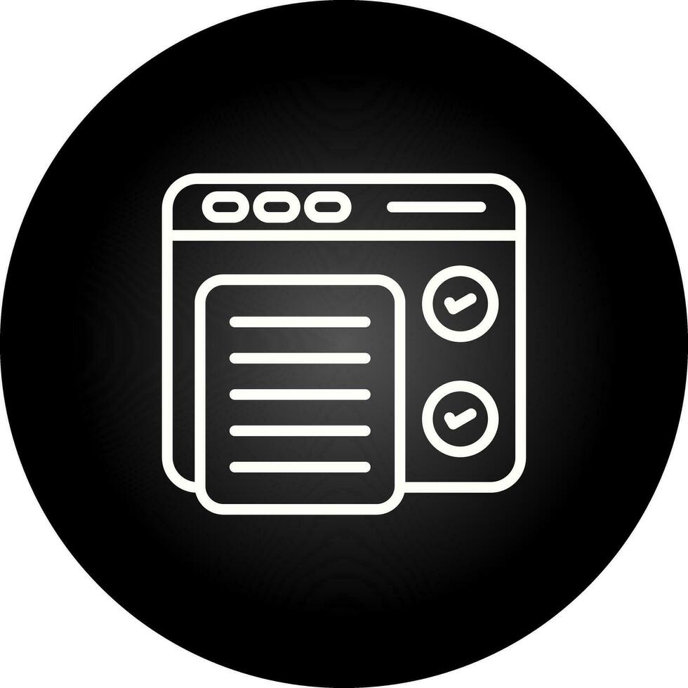 Concept Testing Vector Icon
