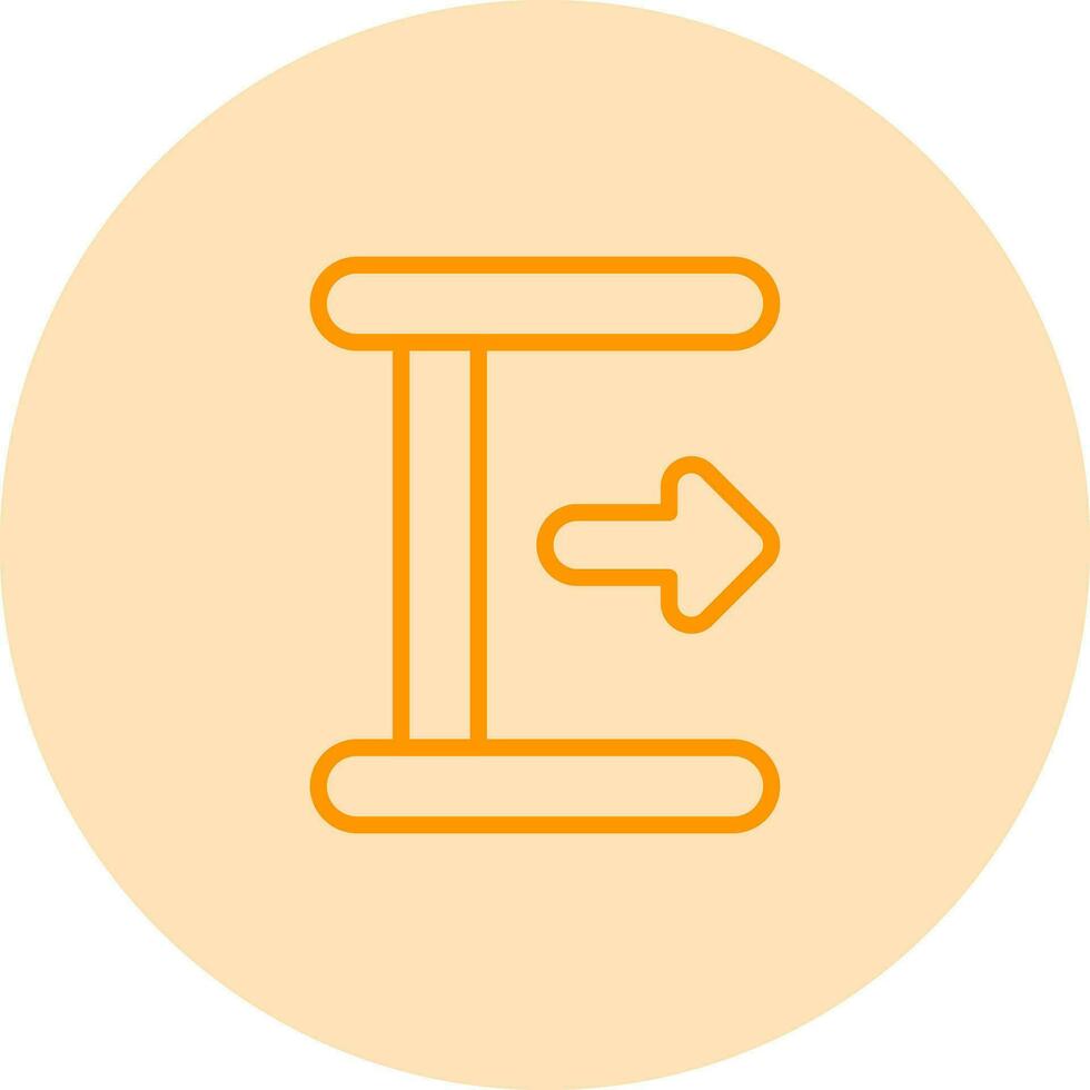Slide Rule Vector Icon
