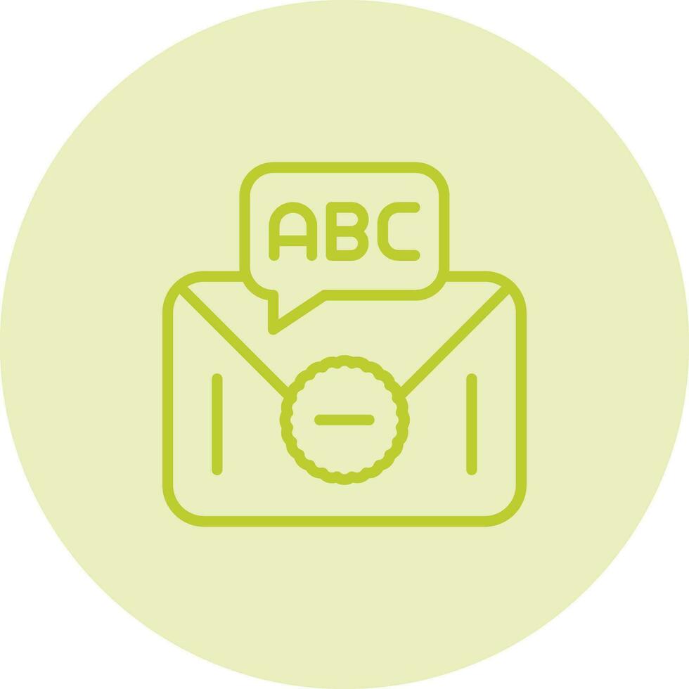 Text Message Vector Icon