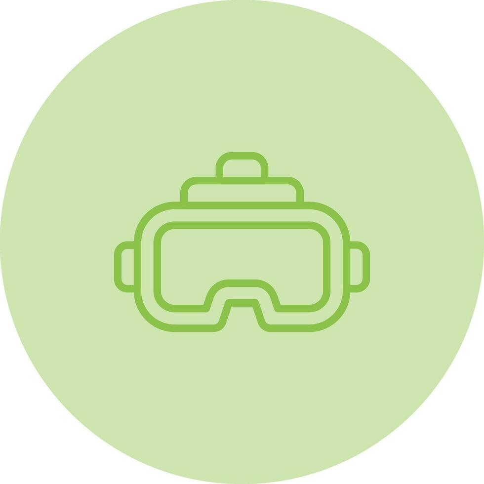 Virtual Reality Headset Vector Icon