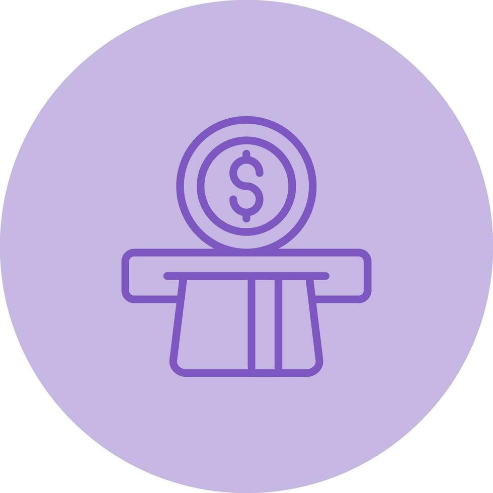 Automated Teller Machine Vector Icon