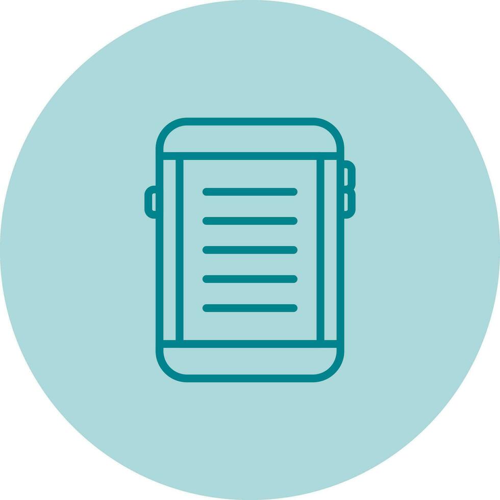 E-reader Vector Icon