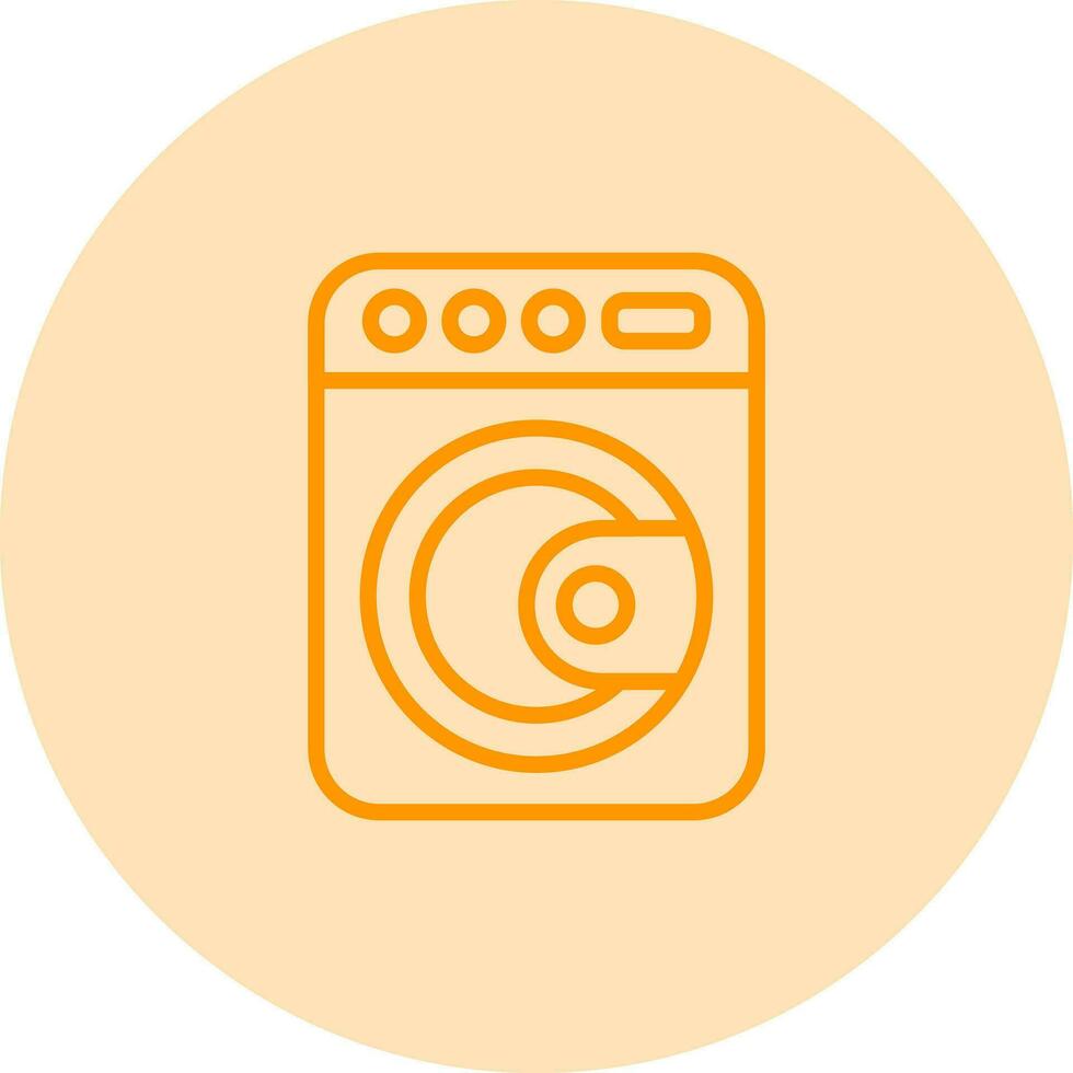 Washing Machine Vector Icon