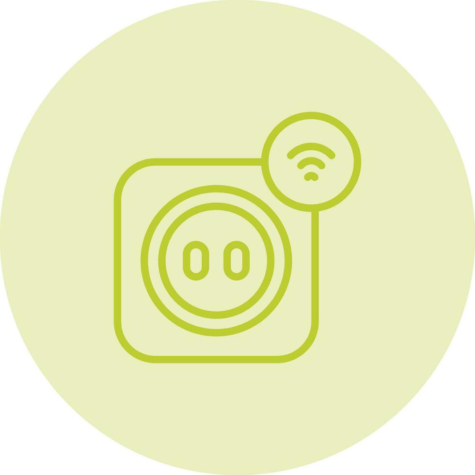 Smart Plug Vector Icon