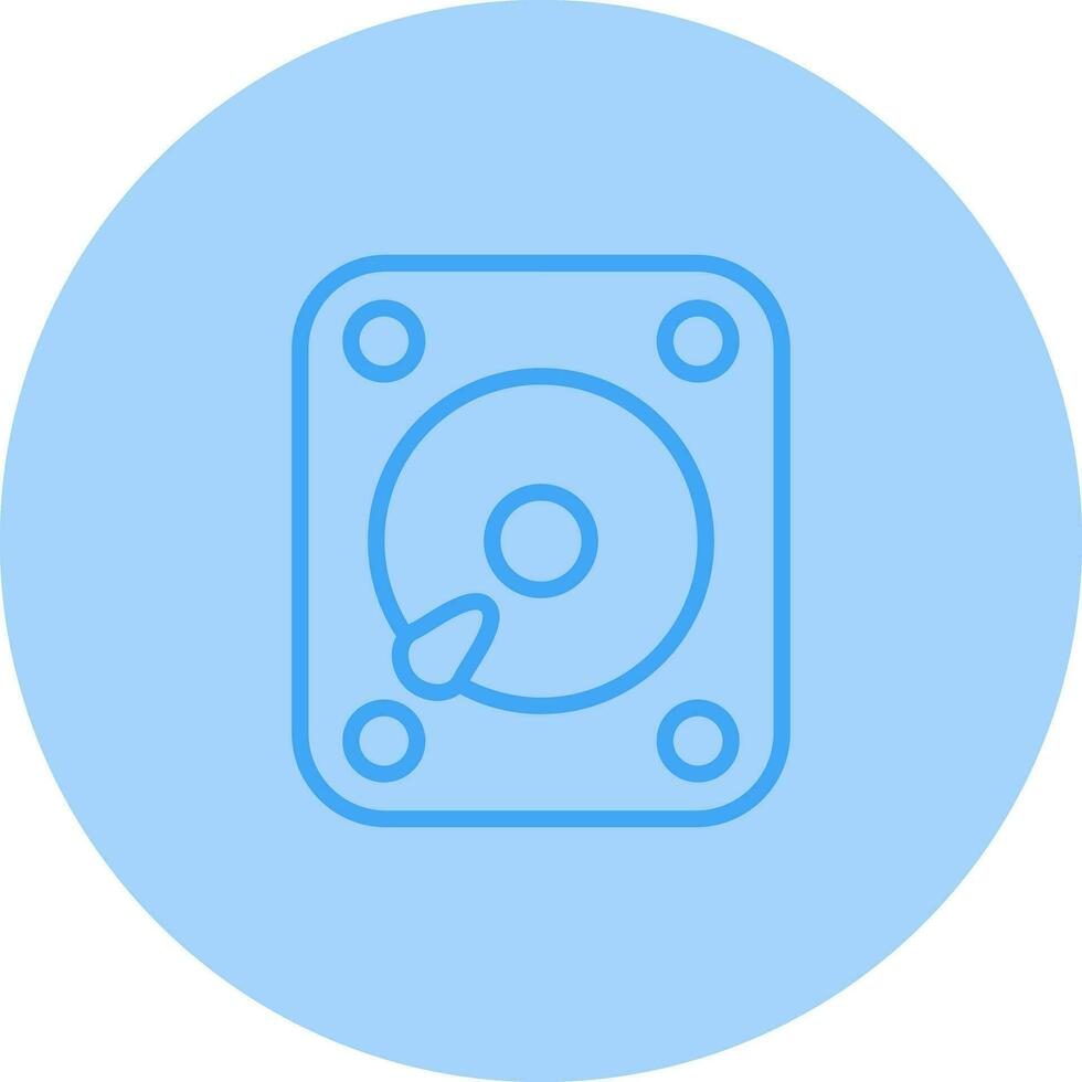 External Hard Drive Vector Icon