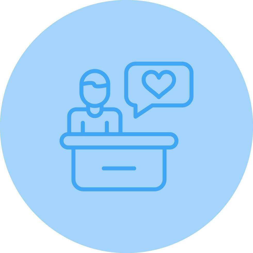 Volunteer Coordinator Vector Icon