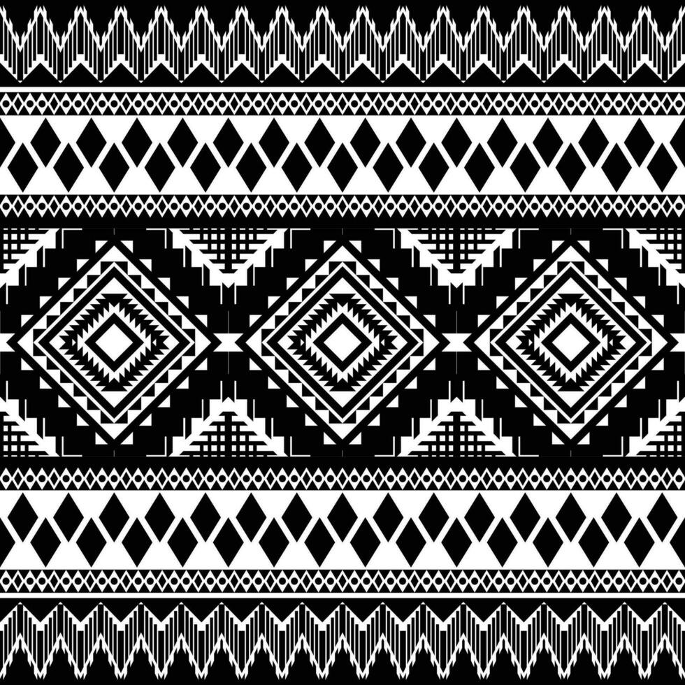 seamless ethnic pattern design.ethnic oriental ikat pattern traditional Design.ethnic oriental pattern traditional Design for background,carpet,clothing,wrapping,fabric,embroidery vector