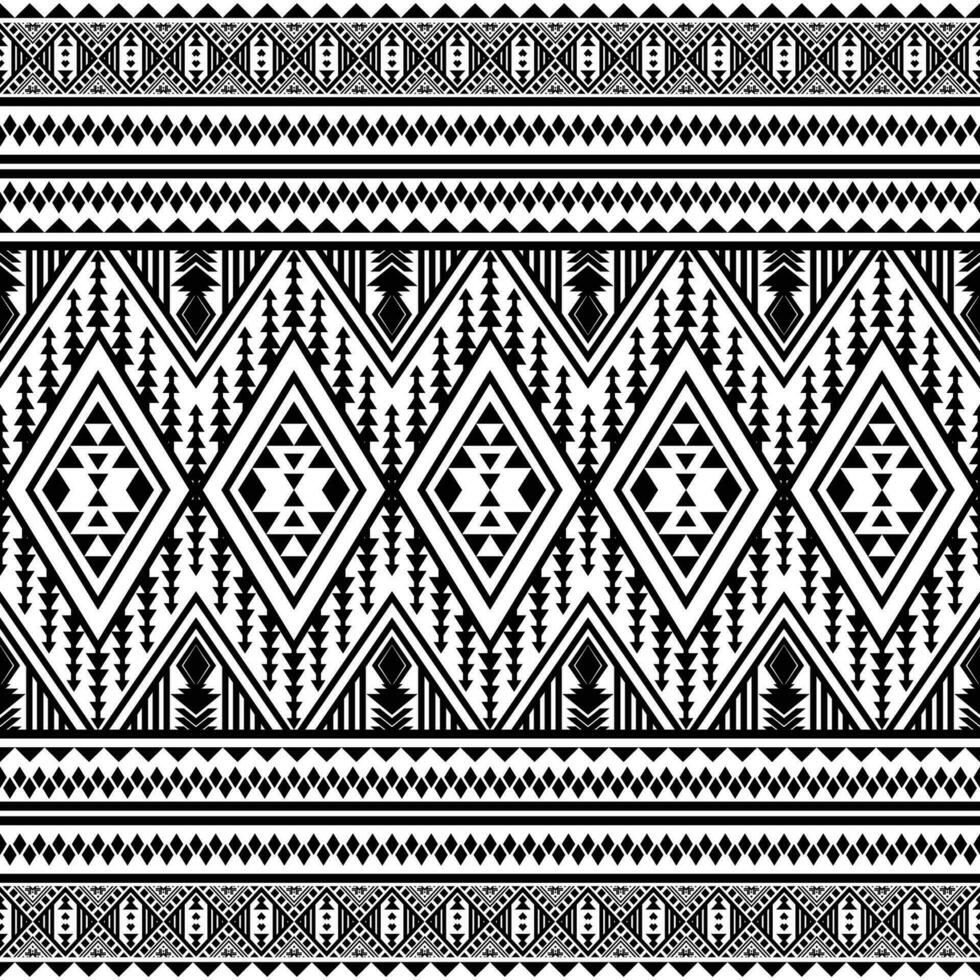 seamless ethnic pattern design.ethnic oriental ikat pattern traditional Design.ethnic oriental pattern traditional Design for background,carpet,clothing,wrapping,fabric,embroidery vector