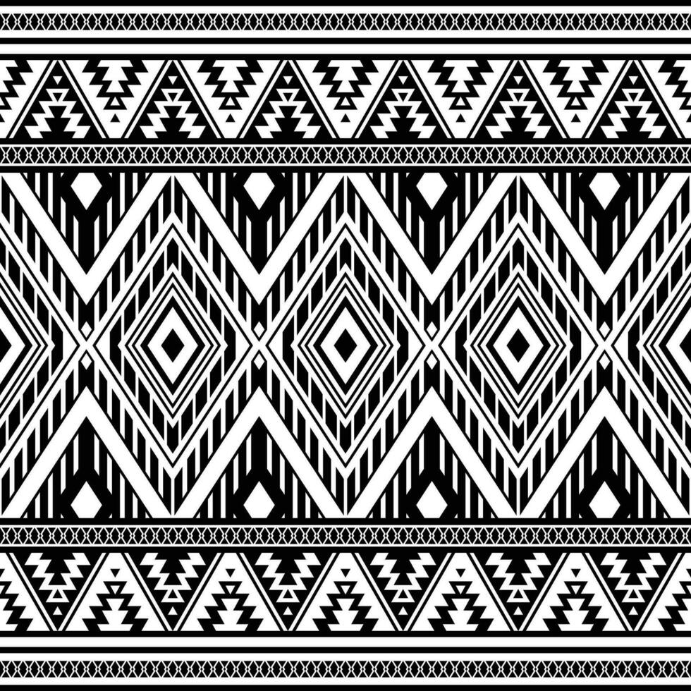 seamless ethnic pattern design.ethnic oriental ikat pattern traditional Design.ethnic oriental pattern traditional Design for background,carpet,clothing,wrapping,fabric,embroidery vector