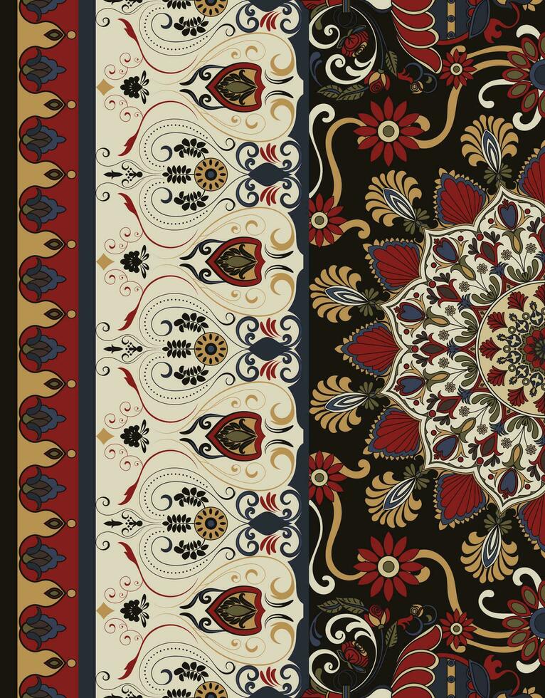 nativo americano Sur oeste, azteca, navajo sin costura modelo. tribal negro y blanco geométrico impresión. étnico diseño fondo de pantalla, tela, cubrir, textil, alfombra, frazada. vector