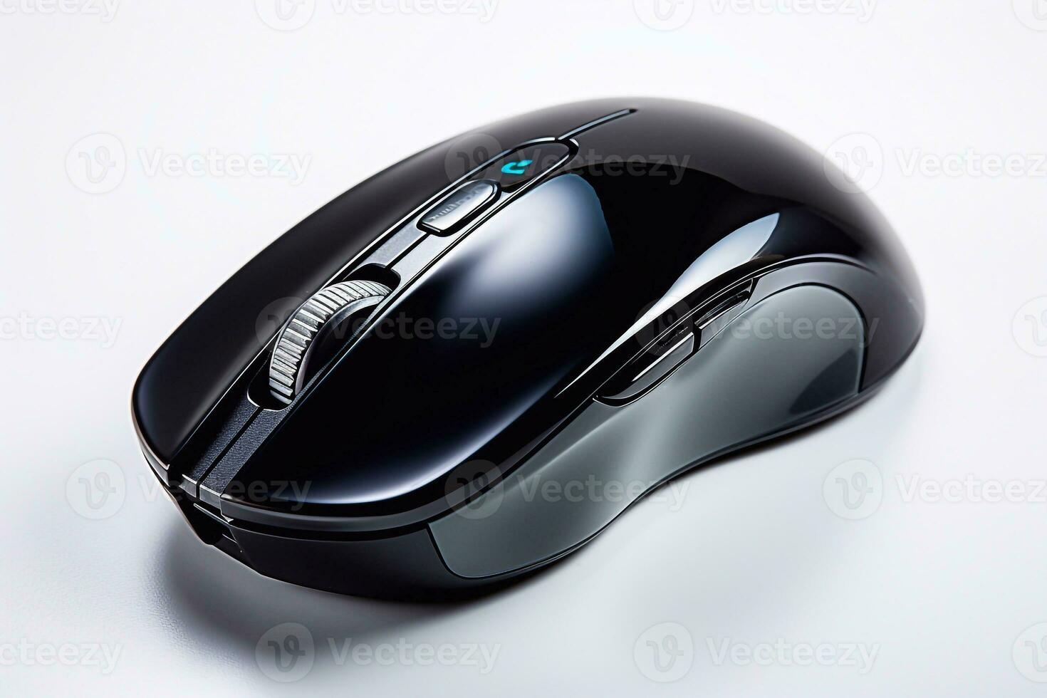 Seamless Interaction Depiction of White Mouse Generative AI photo