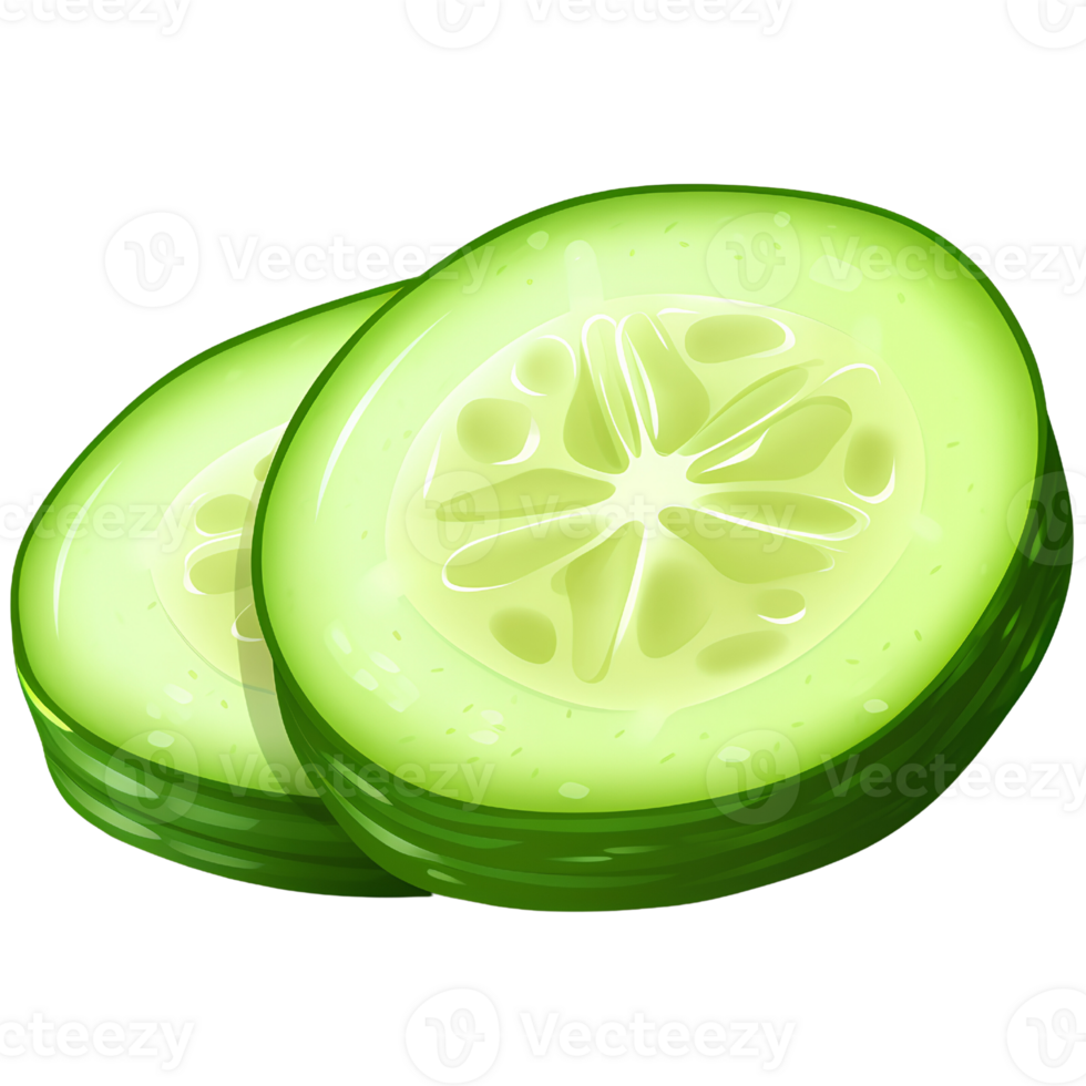 cucumber vegetable ai generative png