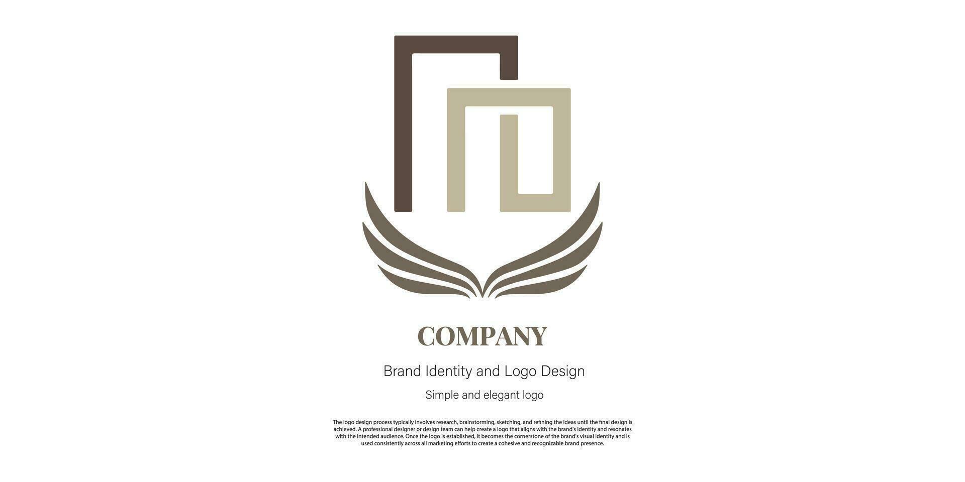 education and study logo design for graphic designer or web developer vector