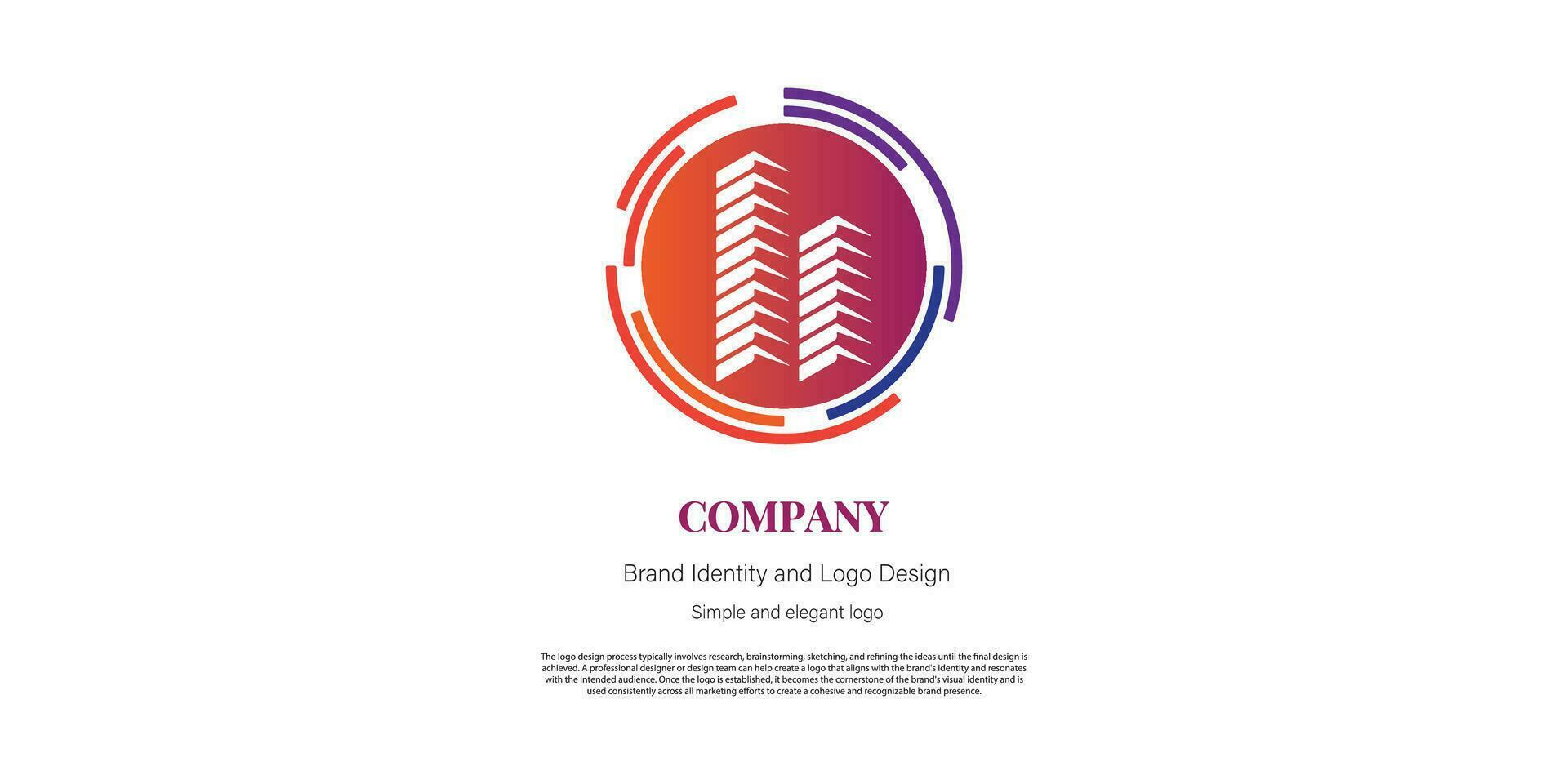 education and study logo design for graphic designer or web developer vector