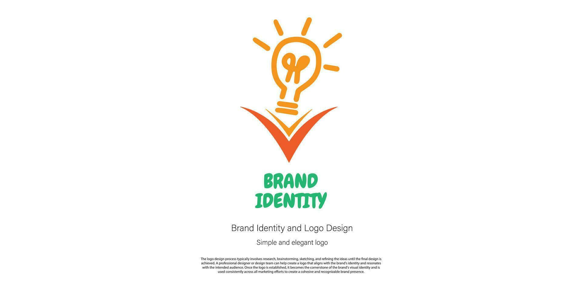 education and study logo design for graphic designer or web developer vector