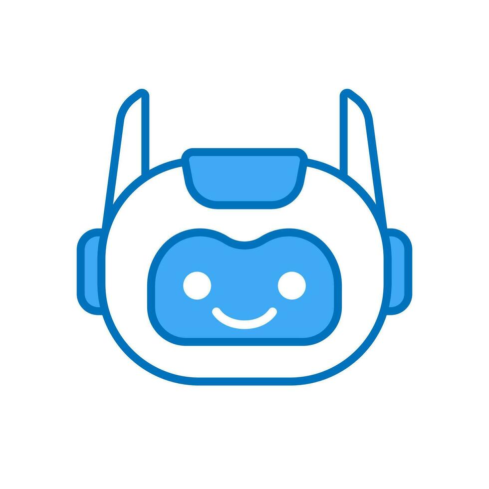 Robot Head Vector Illustration 28112240 Vector Art at Vecteezy