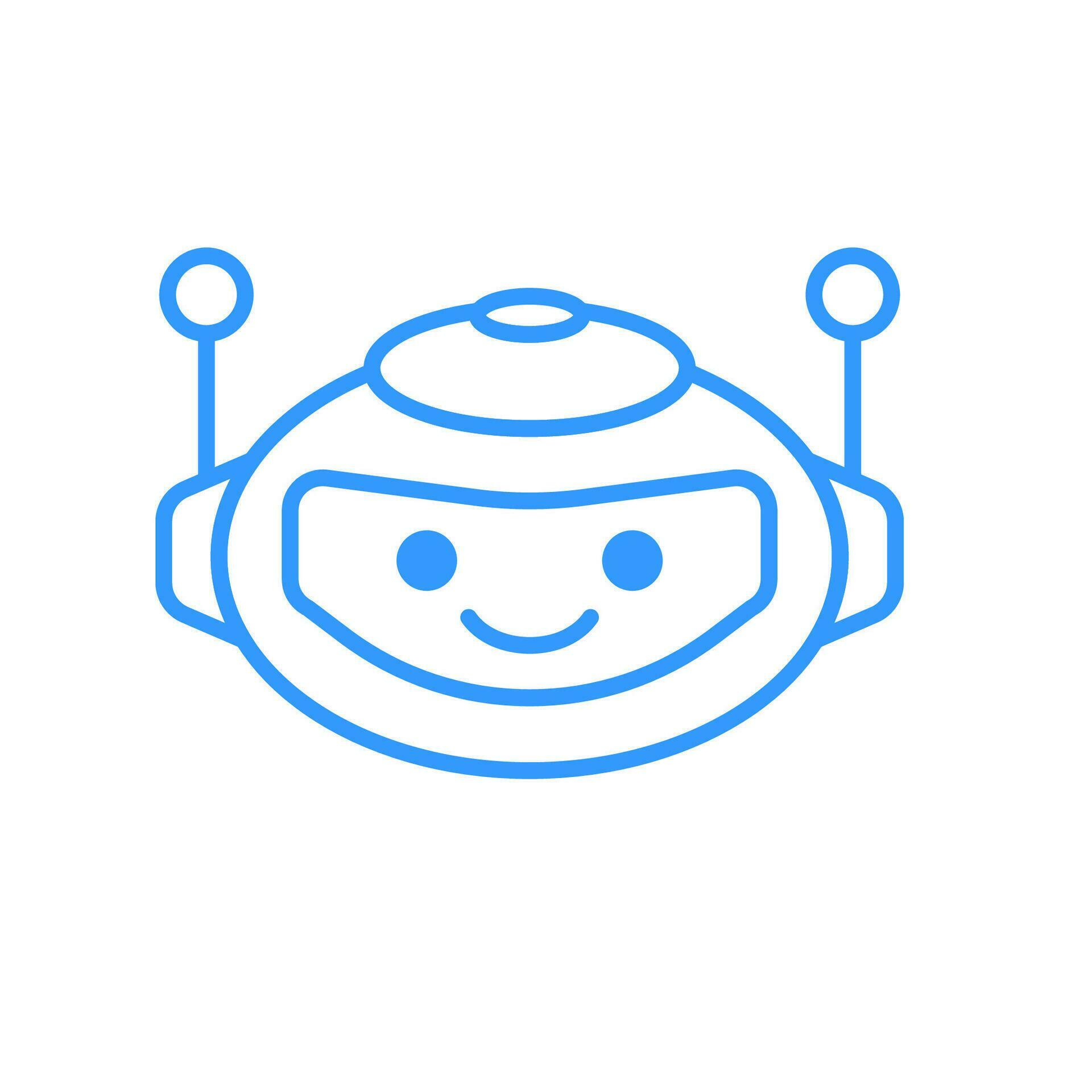 Robot Head Vector Illustration 28112248 Vector Art at Vecteezy