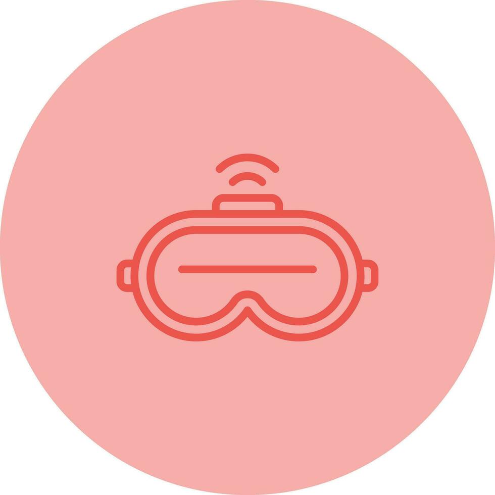 Augmented Reality Headset Vector Icon