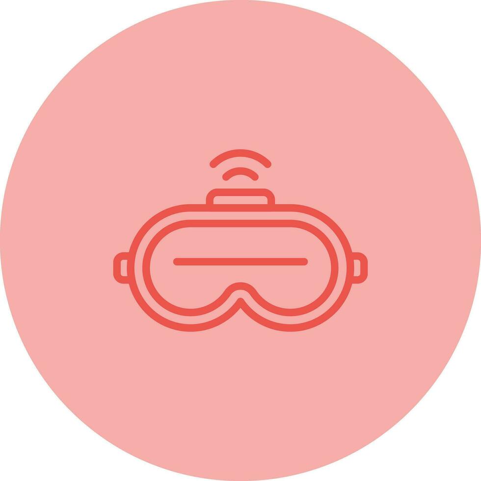 Augmented Reality Headset Vector Icon