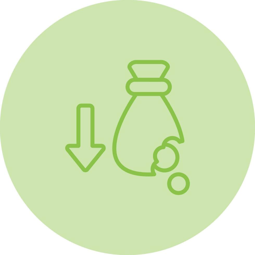 Financial Loss Vector Icon