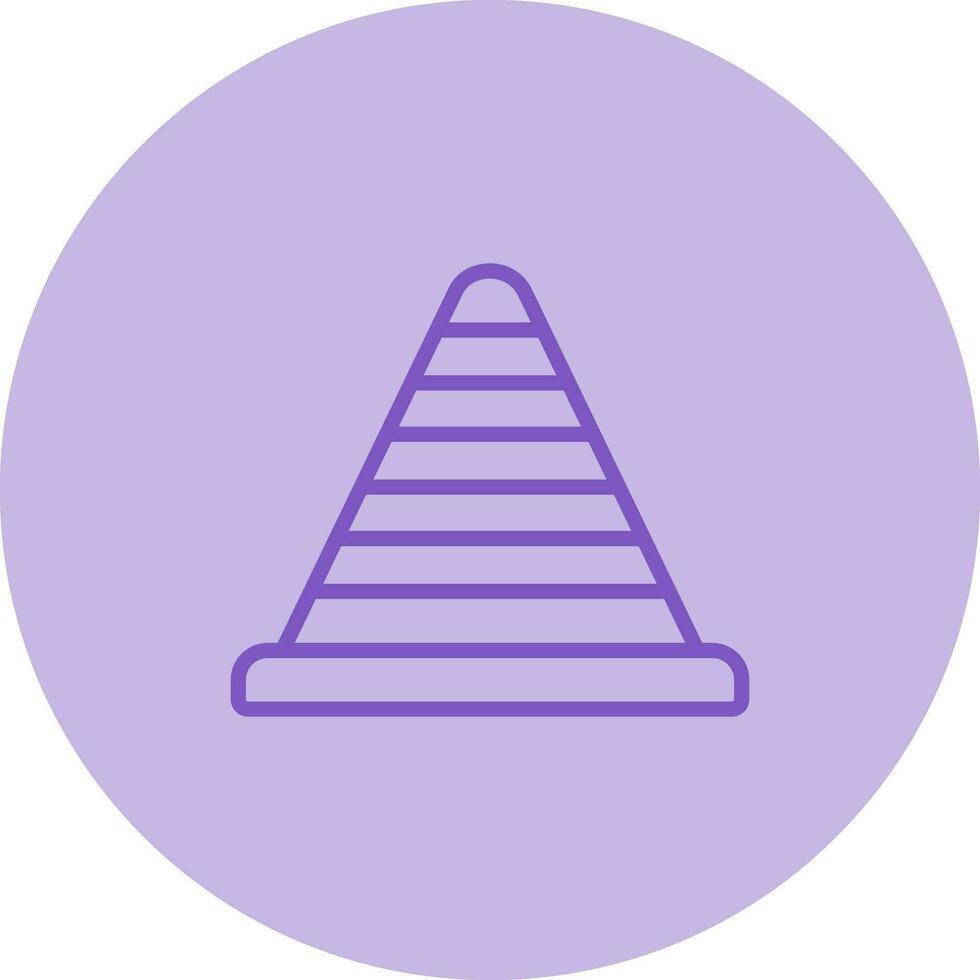 Traffic cone Vector Icon