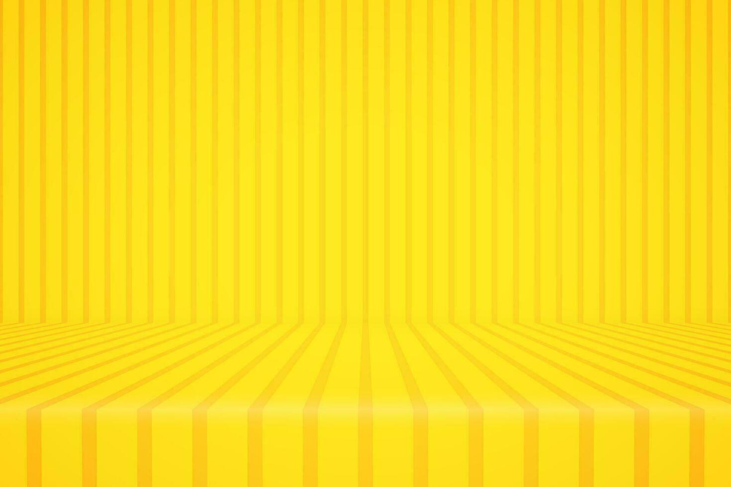 Yellow background with sun rays candy colored vintage style. Vector illustration