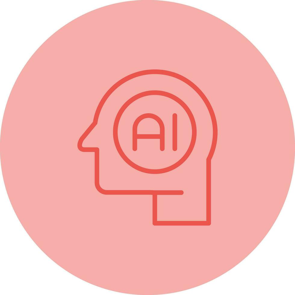 Artificial Intelligence Vector Icon